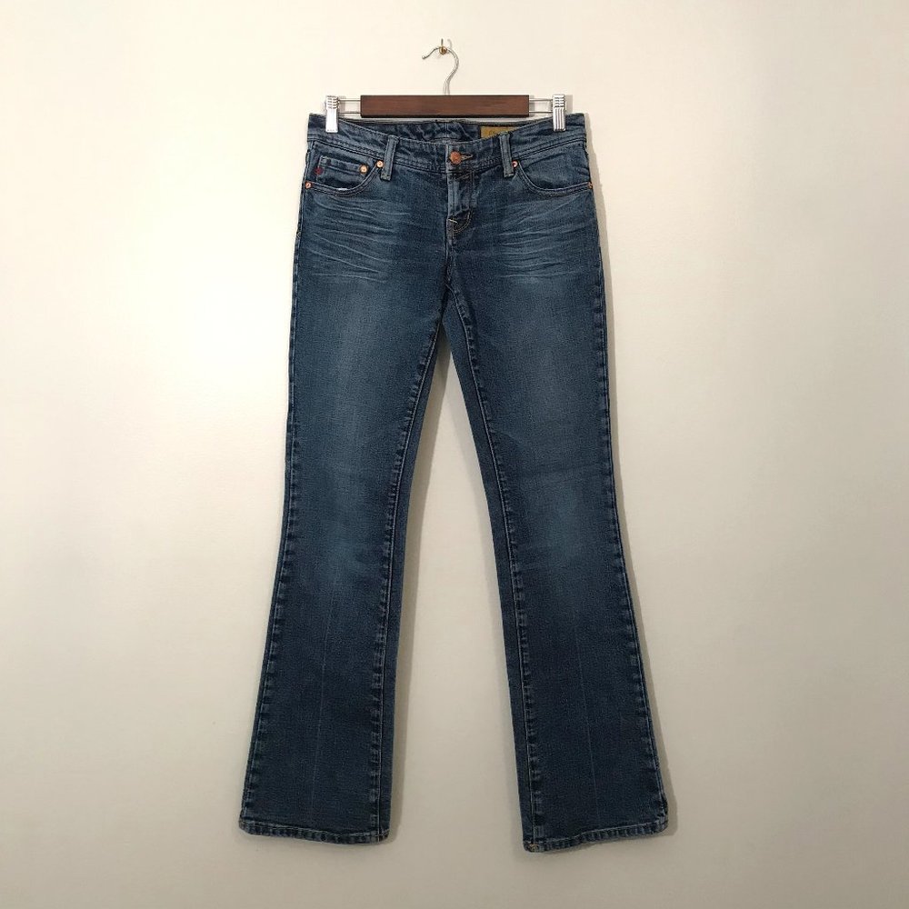 SEVEN7 -Classic Flare- Denim Blue Jeans Size 28